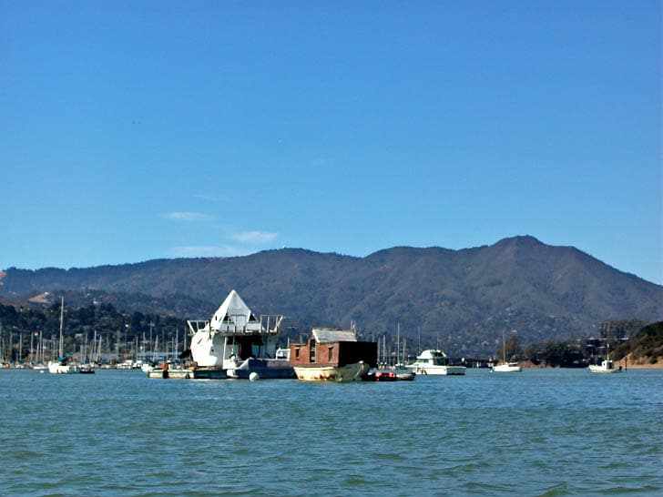 Anchored-Out Houseboats In Sausalito 1
