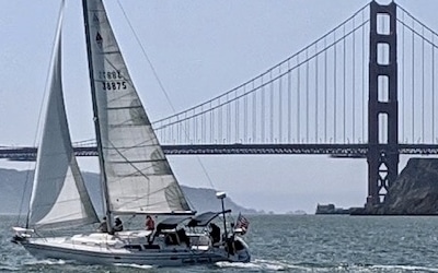 Charter yacht Gentle Storm II on San Francisco Bay
