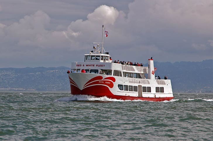 Red and White Fleet Tour Boat