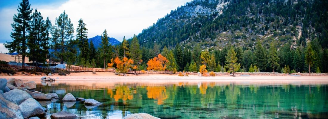 Beach on Lake Tahoe, California
